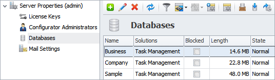 What are Types of Database Software